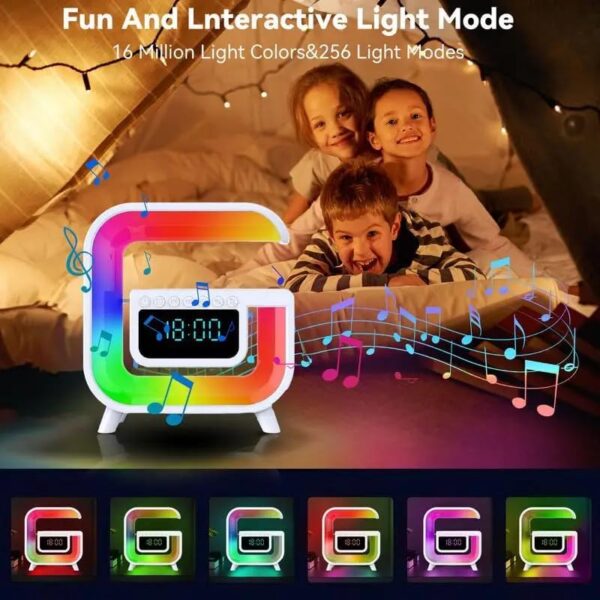 Corneta con cargador RGB y Reloj G3 MT - Image 3