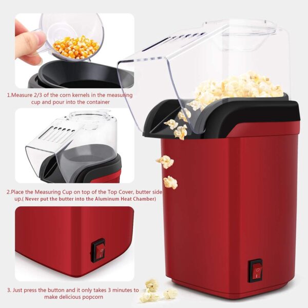 Máquina eléctrica para hacer Cotufa (Palomitas de Maíz) AF - Image 2