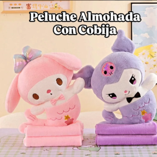 Peluche con cobija