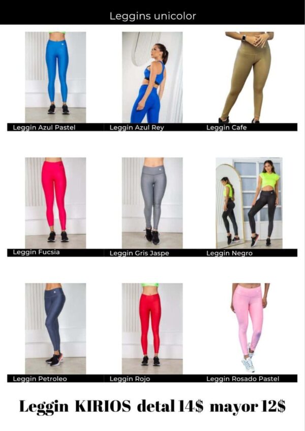 Kirios Ropa Deportiva Leggins de Mujer KR - Image 2