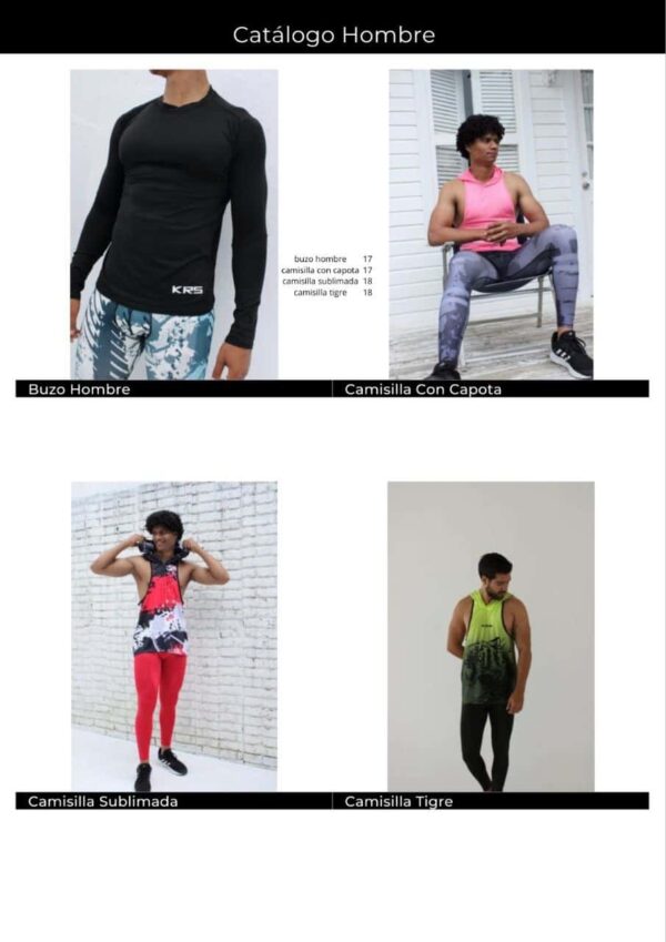 Kirios Ropa Deportiva para Hombres KR - Image 2