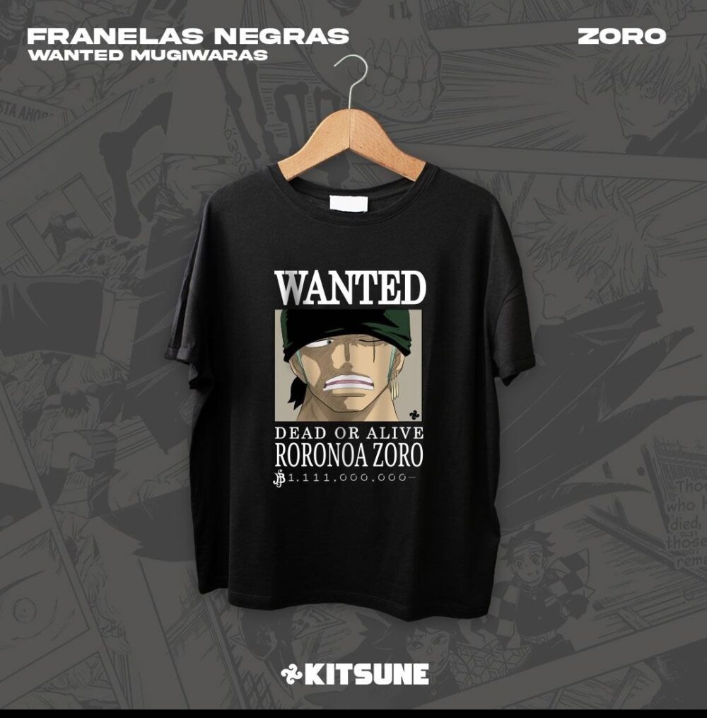 Kitsume Anime One  Piece Wanted BK - Image 4