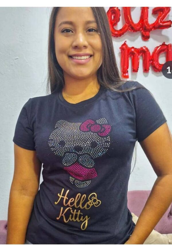 Franelas Cuello Redondo para Mujer FT - Image 2