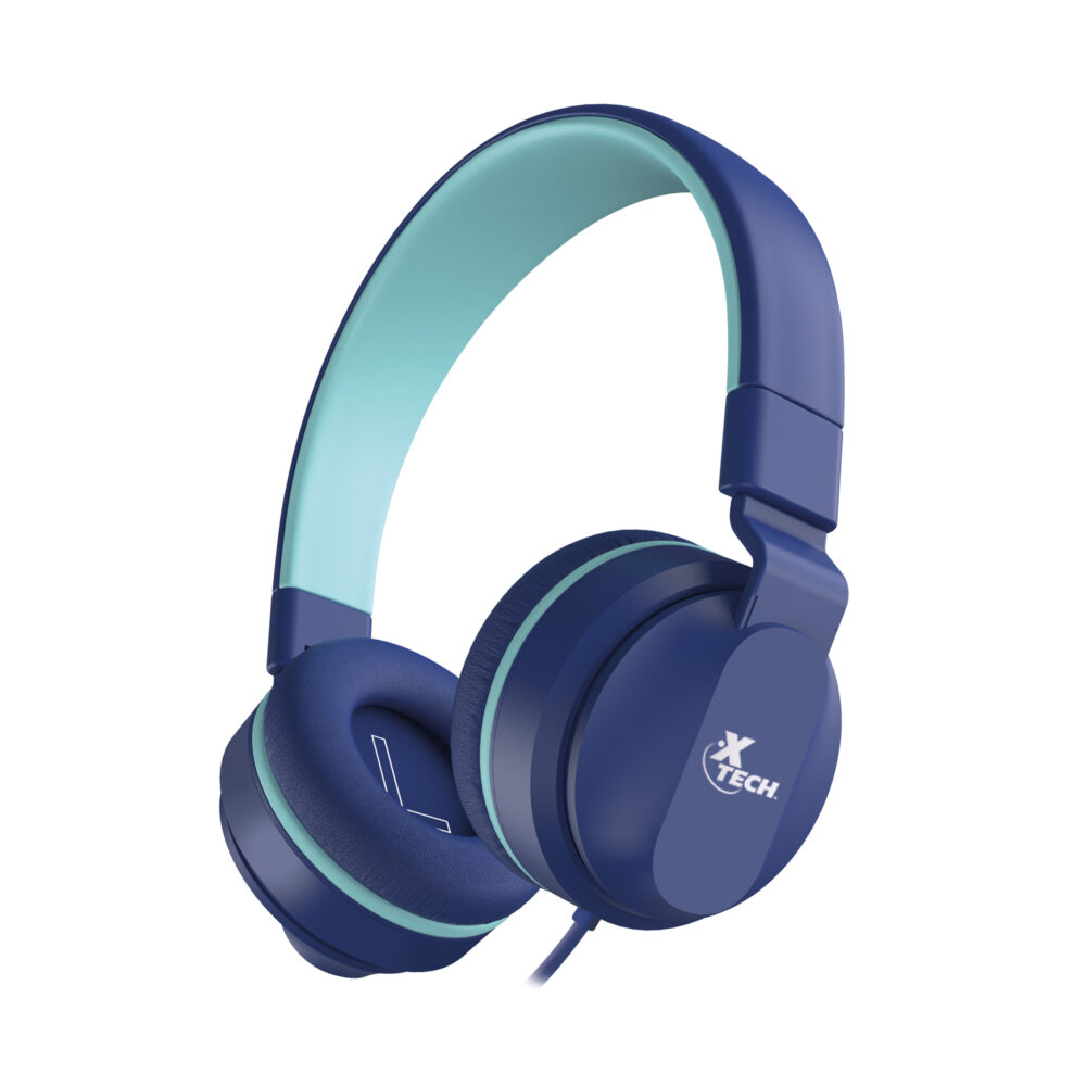 XTECH AUDIFONOS AVID ALAMBRICOS PARA NIÑOS  AZUL (XTH356) NZ