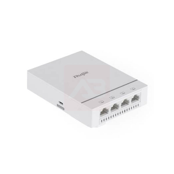 Ruijie ap pared, wifi6 , poe, mimo 2x2, 4 puerto adicionales NZ