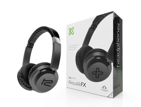 Klip Xtreme Audífonos Akoustikfx Alámbrico Negro3.5 NZ