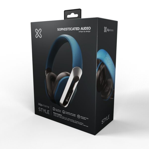 Klip Xtreme KWH-750BL Style Audífono Bluetooth Azul NZ